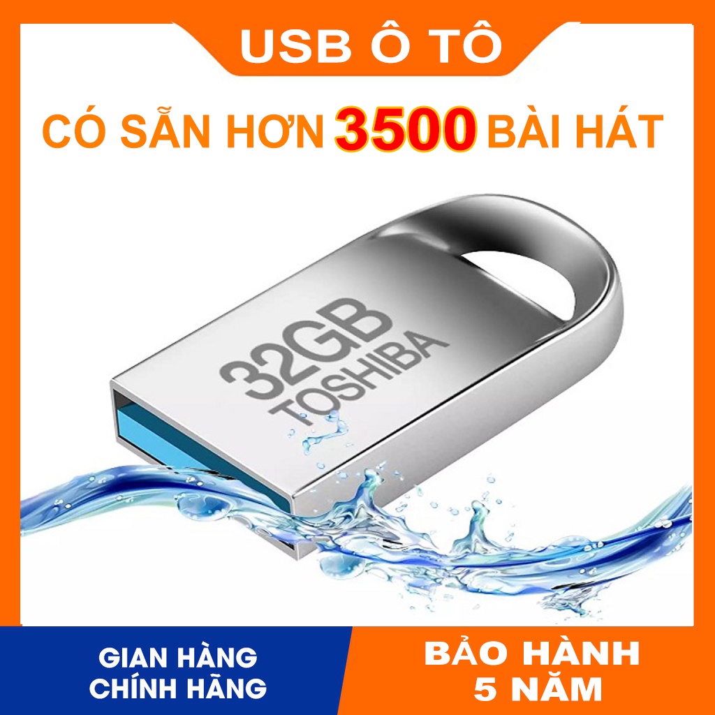 Usb nhạc ô tô có sẵn 3500 bài hát đầy đủ các thể loại, mp3, mp4 hình và tiếng, chọn nhạc theo sở thích - Bảo hành 5 Năm