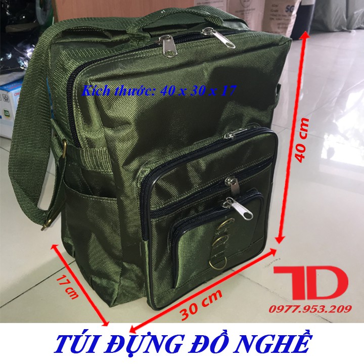 TÚI ĐỰNG ĐỒ NGHỀ LOẠI DÀY SIZE TRUNG, TÚI ĐỒ NGHỀ CHO THỢ ĐIỆN LẠNH