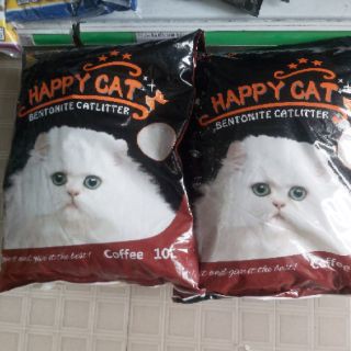 ( Siêu Sạch Sẽ ) Cát Vệ Sinh Happy Cat Cho Mèo 10L - Mùi Cafe Giữ Cho Nhà Luôn Sạch