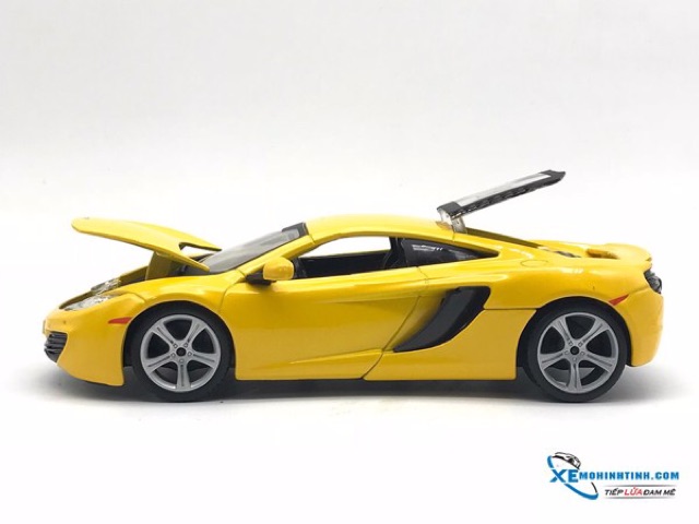 Xe Mô Hình Mclaren 12C 1:24 Bburago ( Vàng )