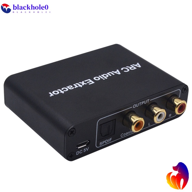 BH ARC Audio Adapter HDMI Audio Converter Coaxial/Optical/3.5mm Output