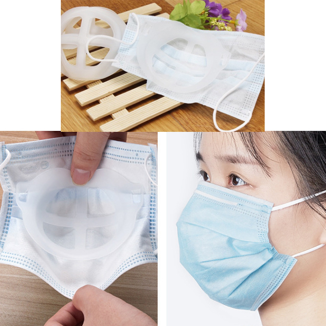 Giá đỡ bảo vệ khẩu trang 3d thoáng khí có thể tái sử dụng | BigBuy360 - bigbuy360.vn