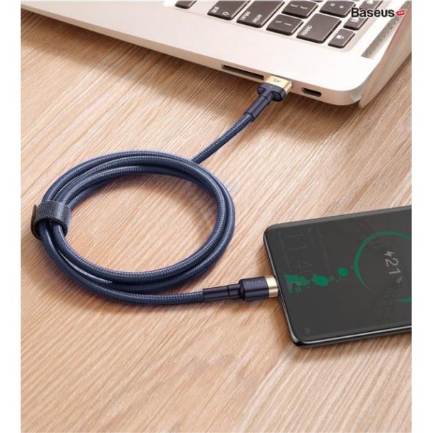 Cáp sạc nhanh 40W Baseus double-side to type-C. HW Super Fast Charge Cable