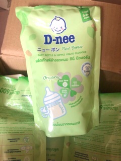 Nước Rửa Bình Sữa Cho Bé Dnee Organic 600ml