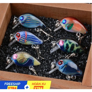 Mồi câu lure cá lóc - Mồi ruồi 3D