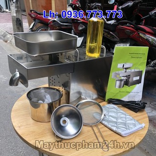 Máy ép dầu lạc, vừng stb-505