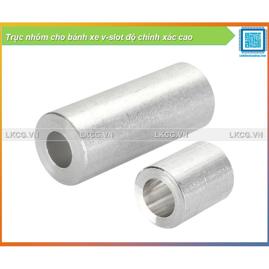 Trục nhôm cho bánh xe v-slot độ chính xác cao