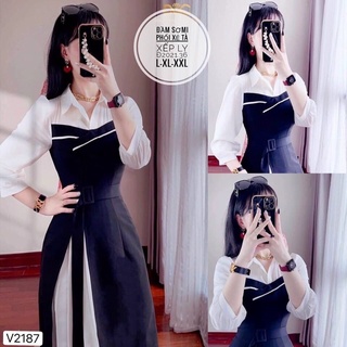 Đầm giả set yếm bigsize (55-90kg)
