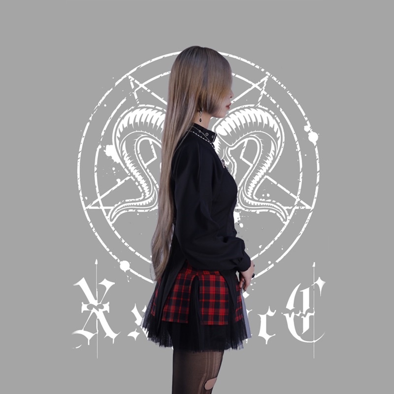 - Chân Váy Thiết Kế Caro Đỏ