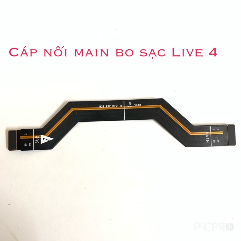 Cáp nối main bo sạc Vnsmart Live4_Aris_Star5_Active1_Active3_Star3_Joy3_Joy2+ zin new