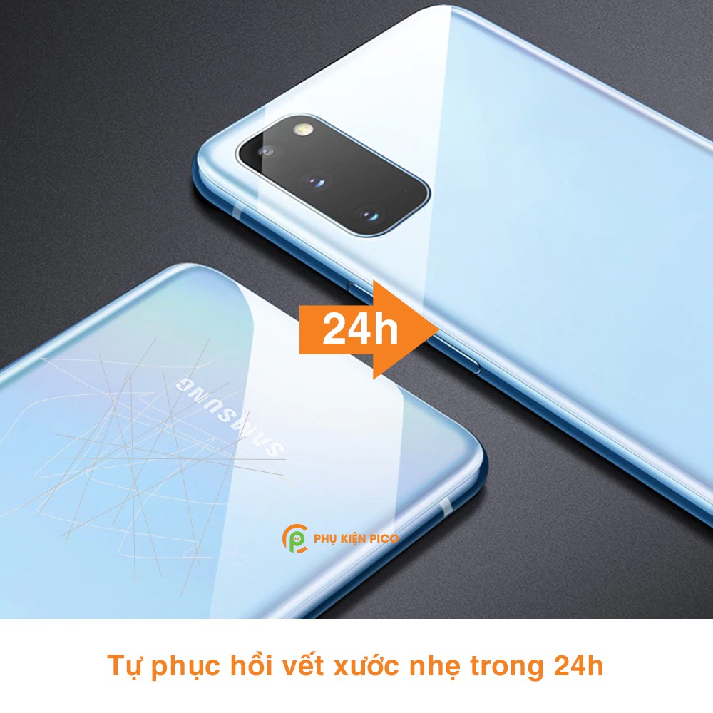 Dán lưng Samsung S20 Plus dẻo trong suốt PPF full mặt lưng chính hãng Mibo - Dán dẻo Samsung Galaxy S20 Plus