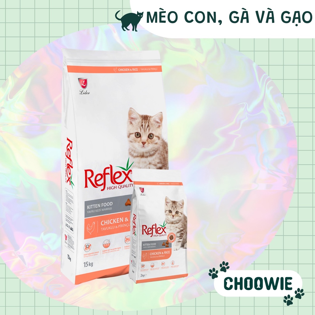 Hạt mèo Reflex High Quality 2 kg | Đồ ăn cho mèo