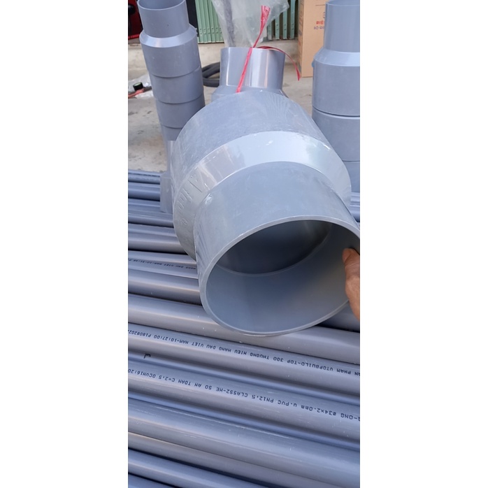 Côn thu,măng sông giảm 200/160/140/110/90 . côn rhu phi 200 về 110 ,nối thu 140/110 nhựa PVC Tiền Phong