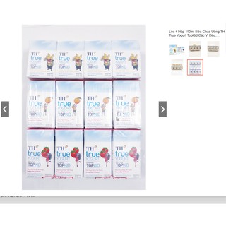 Sữa Chua Uống TH True Milk TopKid Hộp 110ml