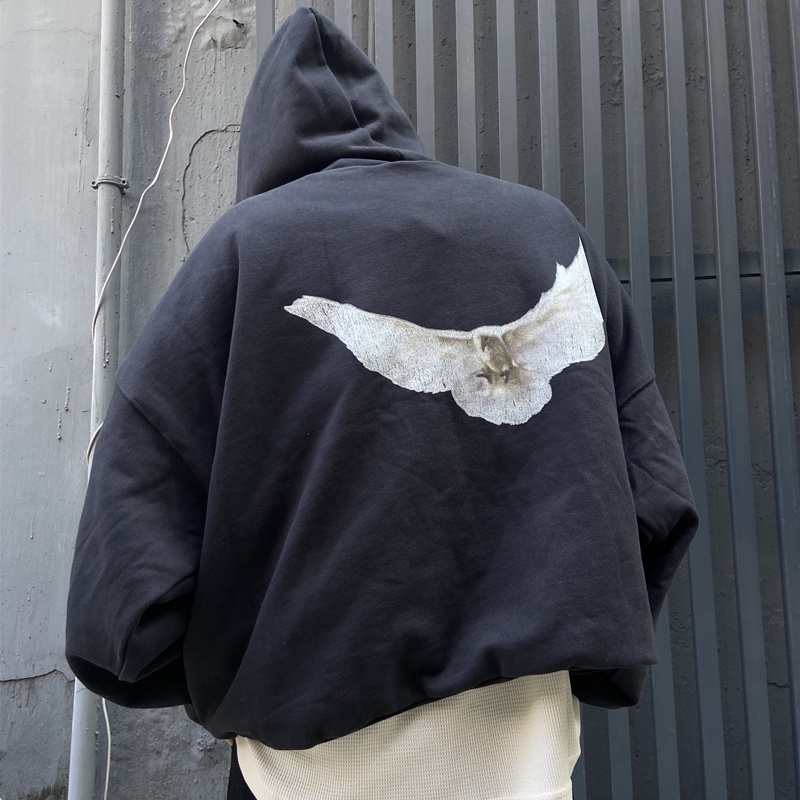 Thương Hiệu Mới Áo Hoodie Kanye YZY Chung Ba Tầng Phong Cách Đường Phố Mỹ Cao Cấp Cho Nam Và Nữ