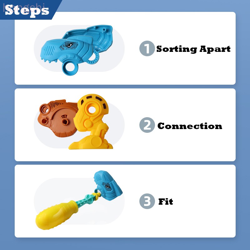 Đồ chơi lắp ráp khủng long dạy học cho bé sáng tạo tiện dụng