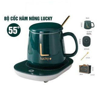Cốc hâm nóng kèm đế đun mẫu mới thiết kế hiện đại, gọn nhẹ, có thể hâm sữa, đồ uống cho trẻ em, người lớn