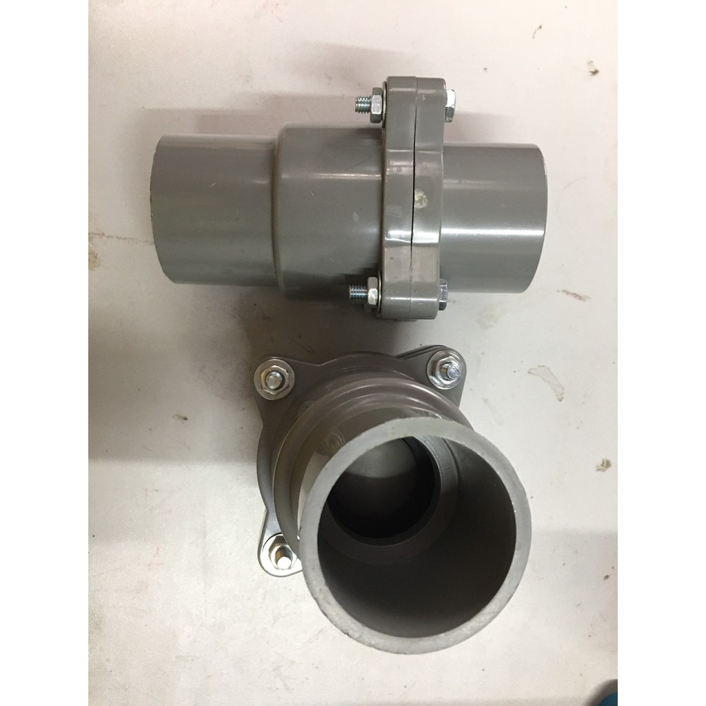 Van 1 chiều bi trượt lò xo, 4 đinh nhựa Ánh Sáng, chõ trên cỡ ống Đk 21-27-34-42-48-60