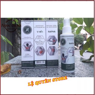 [CHÍNH HÃNG] Dầu Xoa Bóp 🌳 Thảo Dược 🌳 Thái Lan Rapha Dạng Xịt