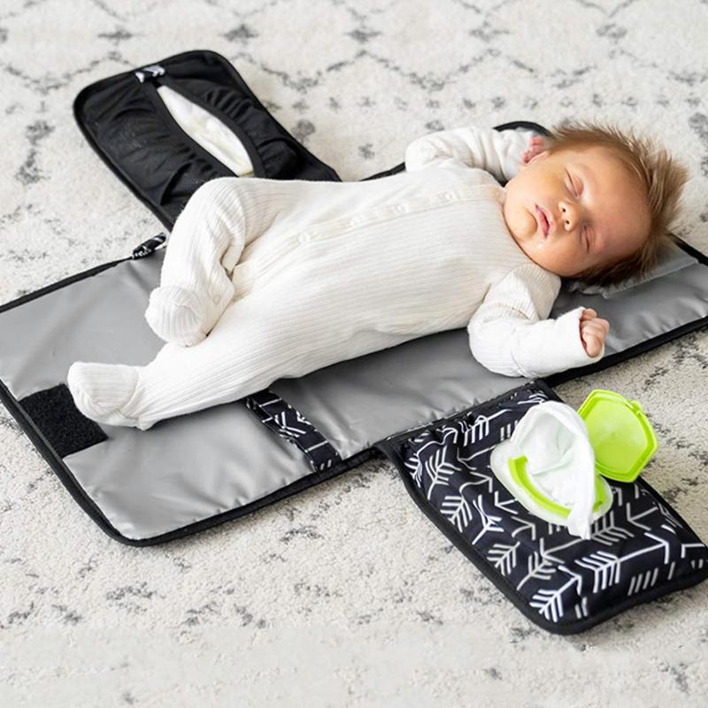 JPRICE Mới Đệm Lót Thay Tã Cho Bé Chống Thấm Nước Có Thể Gấp Gọn Mang Theo Du Lịch Tiện Lợi
