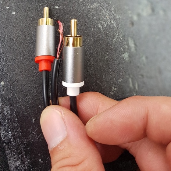 Dây cap audio 3.5 ra 2 đầu AV , dây audio 4 đầu AV dài 2m loại TỐT - Hàng công ty  Chính Hãng