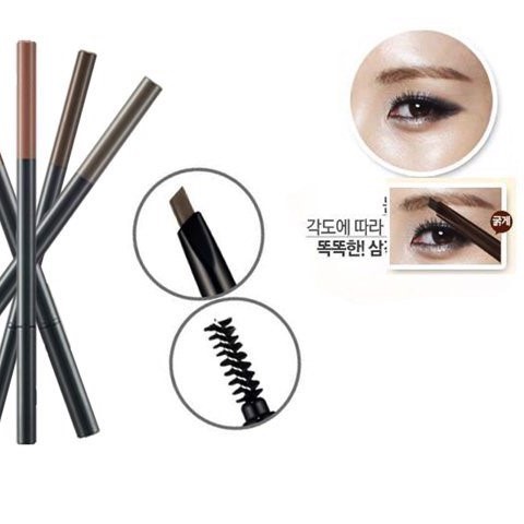 Chì kẻ chân mày 2 đầu The Face Shop Designing Eyebrow Pencil