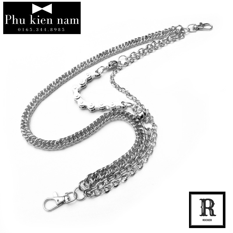 Xích quần Jeans – Chuỗi Silver Manacle XQJ009