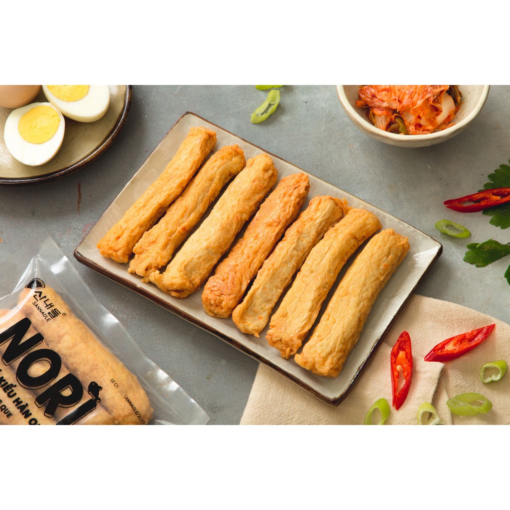 CHẢ CÁ HÀN QUỐC DẠNG QUE 500G