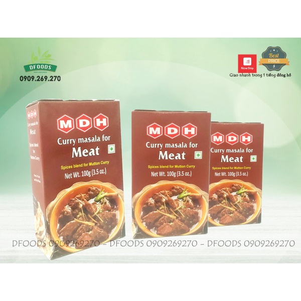 Bột gia vị Cari Thịt Ấn Độ - Meat Masala Curry Powder