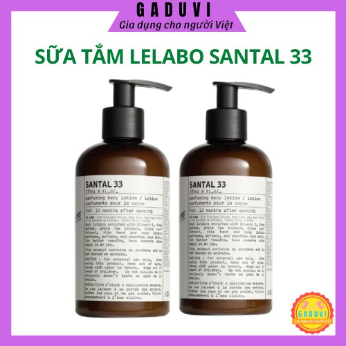 Sữa Tắm Nước Hoa LELABO SANTAL 33 Hương Thơm Quyến Rũ