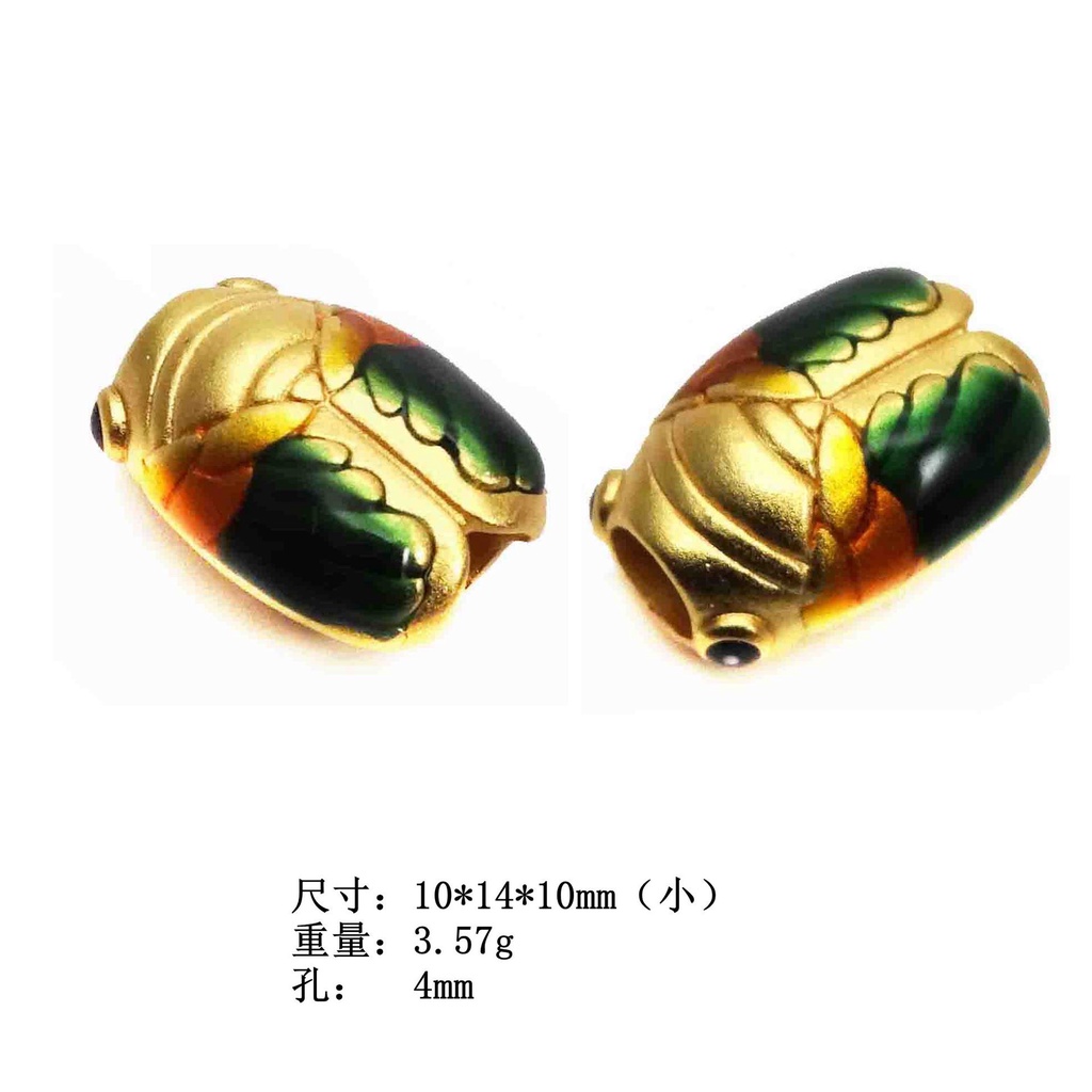 Phụ Kiện Hạt Làm Vòng Tay Bằng Da Phong Cách Trung Hoa Độc Đáo DIY