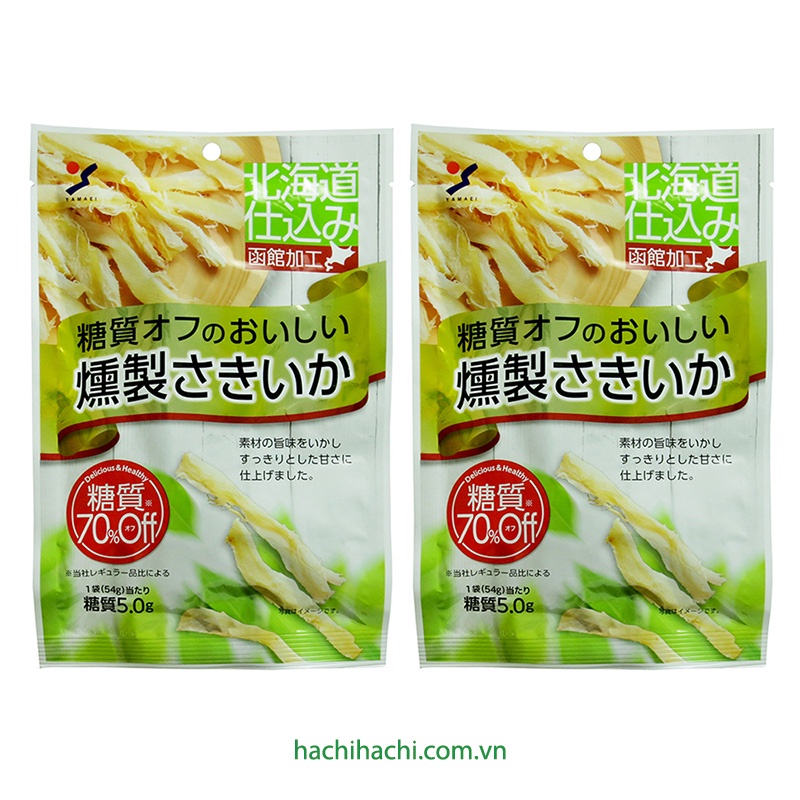 Khô mực xé xông khói hokkaido YAMAEI SHOKUHIN ăn liền   54g - Hachi Hachi Japan Shop