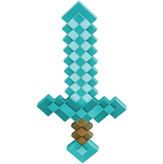 Minecraft Cúp kiếm kim cương biến hình chính hãng