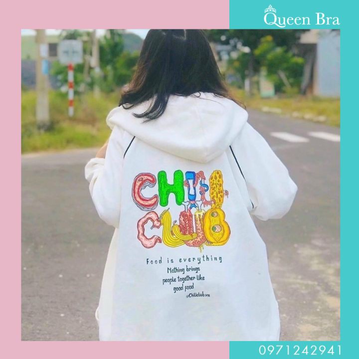 Áo Hoodie Chili Club VER03   𝑭𝑹𝑬𝑬 𝑺𝑯𝑰𝑷  Áo khoác nỉ Unisex form rộng phong cách Ulzzang