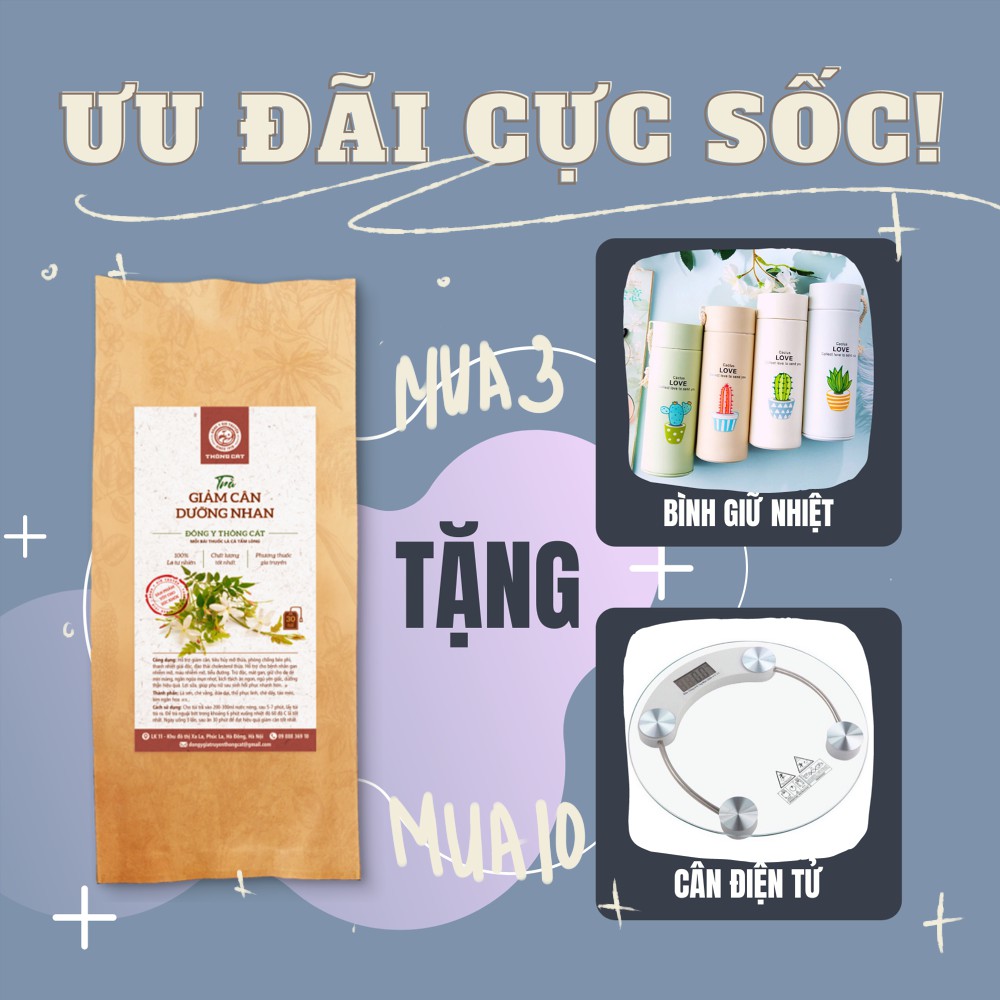 Trà GIẢM CÂN- Trà vằng lá sen đông y gia truyền thông cát dành cho CƠ ĐỊA KHÓ GIẢM, giảm cân nhanh trong vòng 1 TUẦN