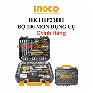 Đồ nghề ingco bộ 100 món dụng cụ hkthp21001