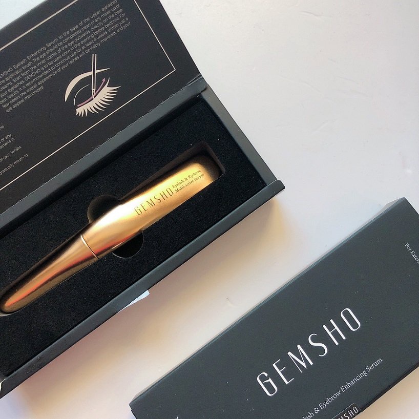 Serum Dưỡng Và Kích Mọc Mi Gemsho Giúp Dài Mi Đen Mày