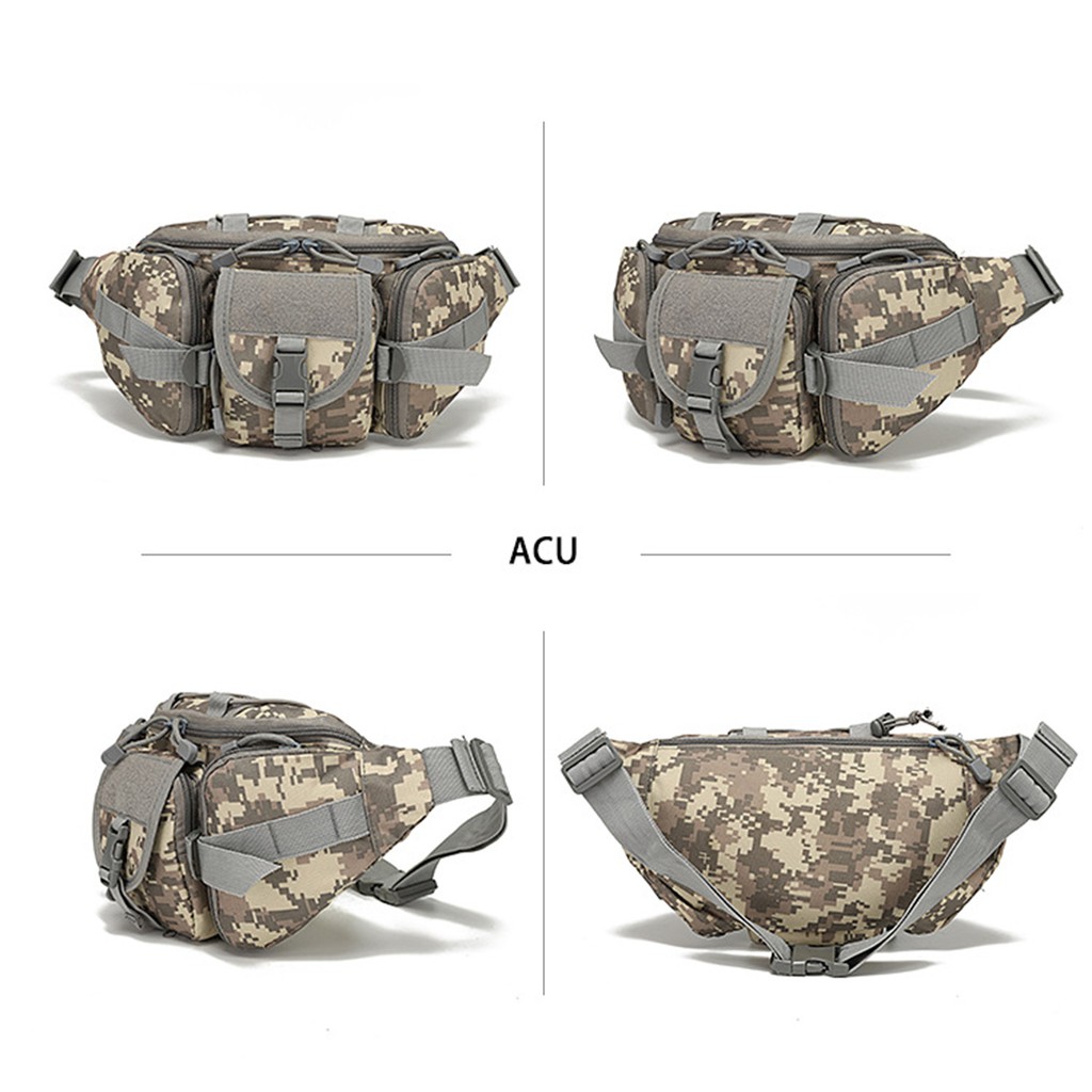 Túi Đeo Bụng Du Lịch Thể Thao Cao Cấp Chống Nước phong cách lính | BigBuy360 - bigbuy360.vn