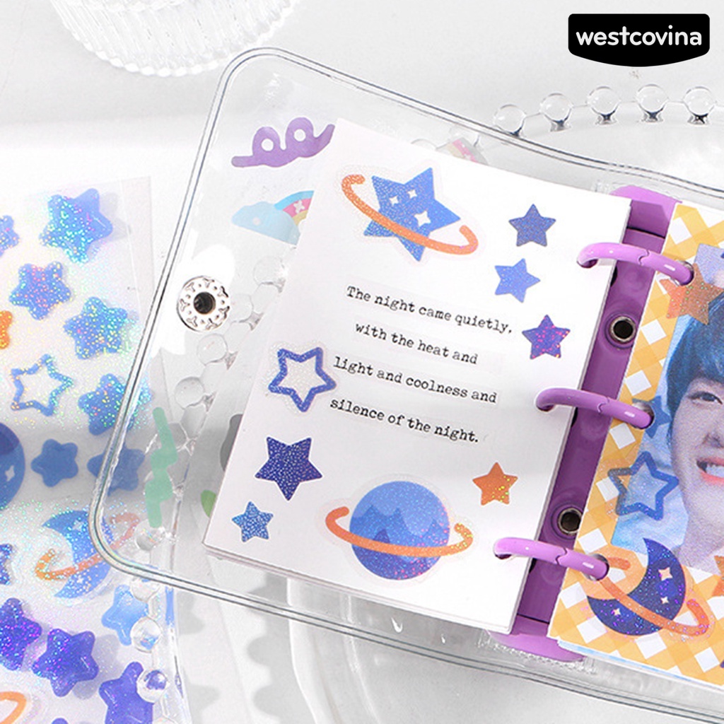 [Hot]✍Bảng Kế Hoạch Họa Tiết Ngôi Sao Màu Xanh Dương Đa Chức Năng Dễ Dán Dành Cho Trường Học/Nhà Trẻ