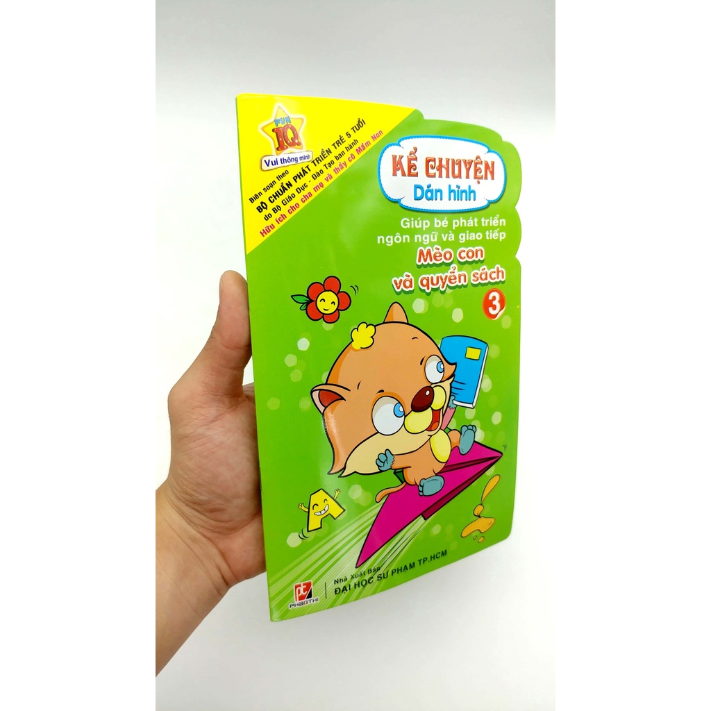 Sách Kể Chuyện Dán Hình 3 - Mèo Con Và Quyển Sách