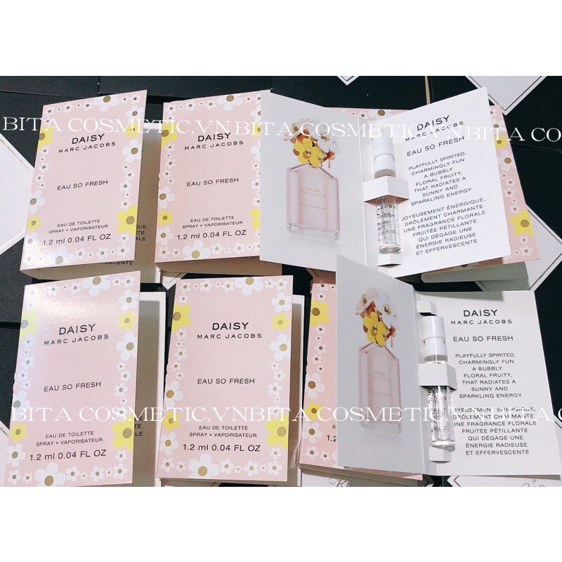 Vial/ Mẫu thử nước hoa Daisy Marc Jacobs Eau So Fresh Eau De Toileltte