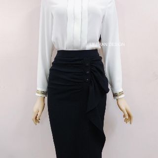 Set áo sơmi và chân váy công sở