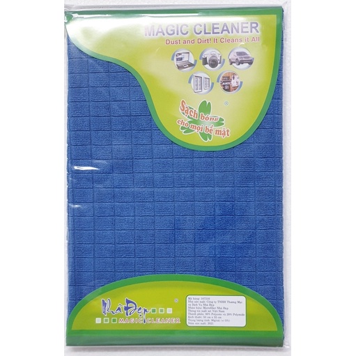 Khăn chuyên dụng lau xe, khăn lau ô tô chất liệu microfiber 50x55cm NDF