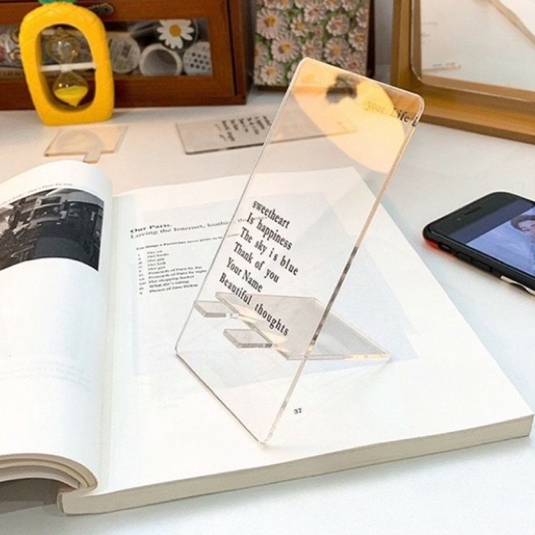 Giá Đỡ Điện Thoại / Máy Tính Bảng Bằng Nhựa Trong Suốt Tiện Dụng ( #giá #đỡ #điện #thoại)