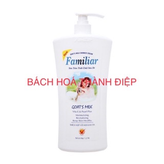 Sữa tắm tinh chất sữa dê Familiar 1,2 lít