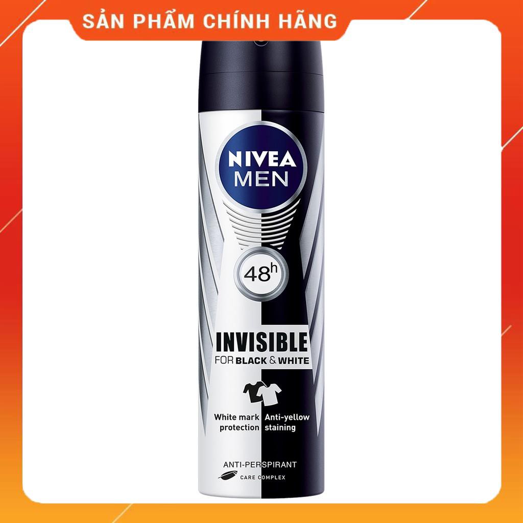 XỊT NGĂN MÙI NIVEA MEN GIẢM HÌNH THÀNH VỆT Ố VÀNG TRÊN ÁO