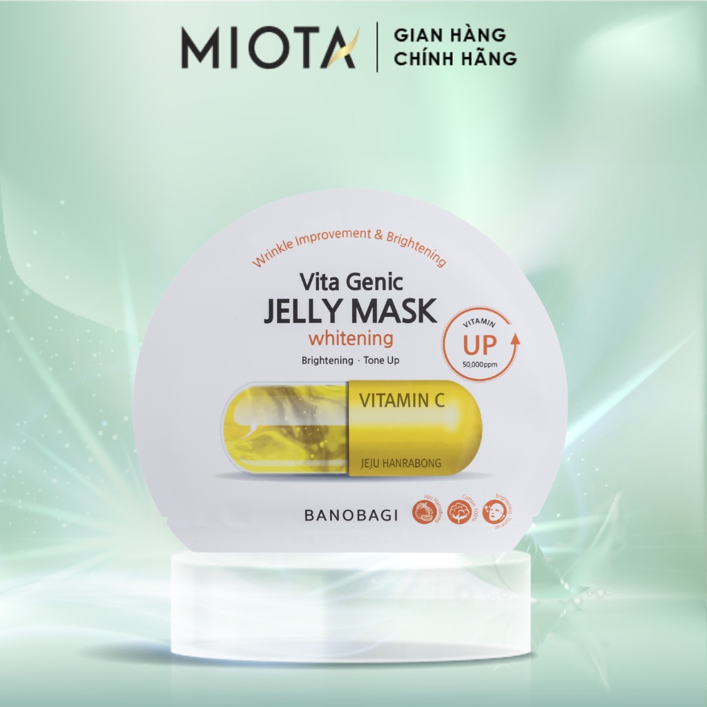 Mặt nạ dưỡng da Vita Genic Jelly Mask BANOBAGI 30ml (10 miếng)