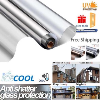 Tấm dán cửa kính cách nhiệt - chống nắng , chống tia uv , giảm nhiệt độ trong phòng
