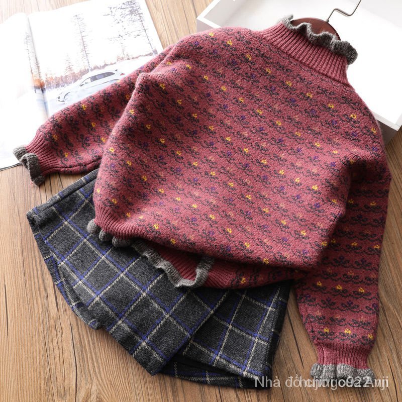 Korean Fashion Round Neck Long Sleeve Sweater