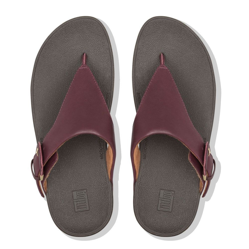 FITFLOP Dép xỏ ngón đế bằng chất liệu da cao cấp thời trang dành cho nữ